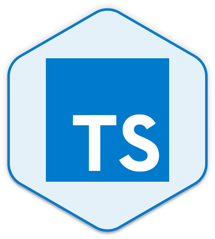 Logo du langage TypeScript